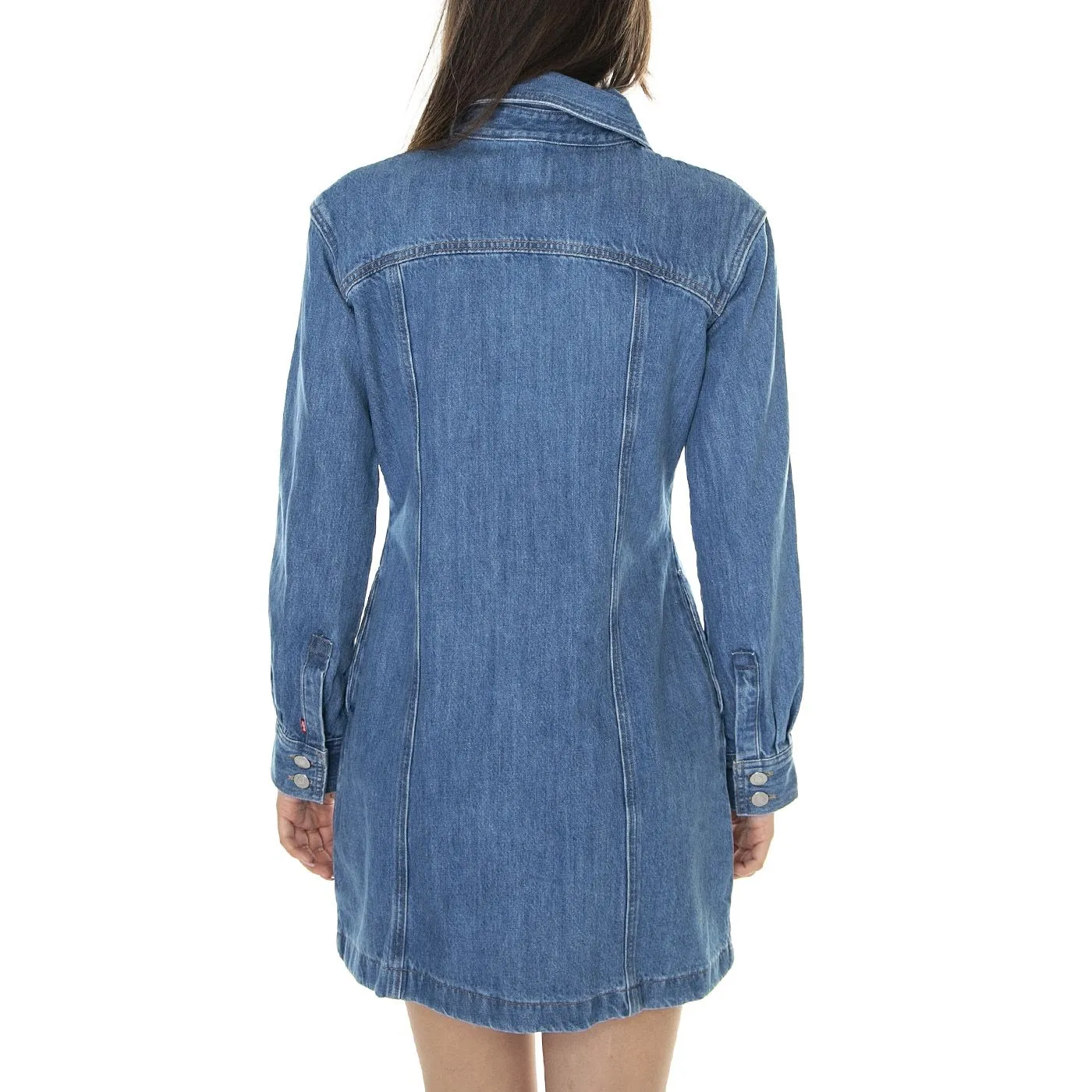 Levis W' Shay Denim Dress - Abito Denim Jeans Donna Blu    