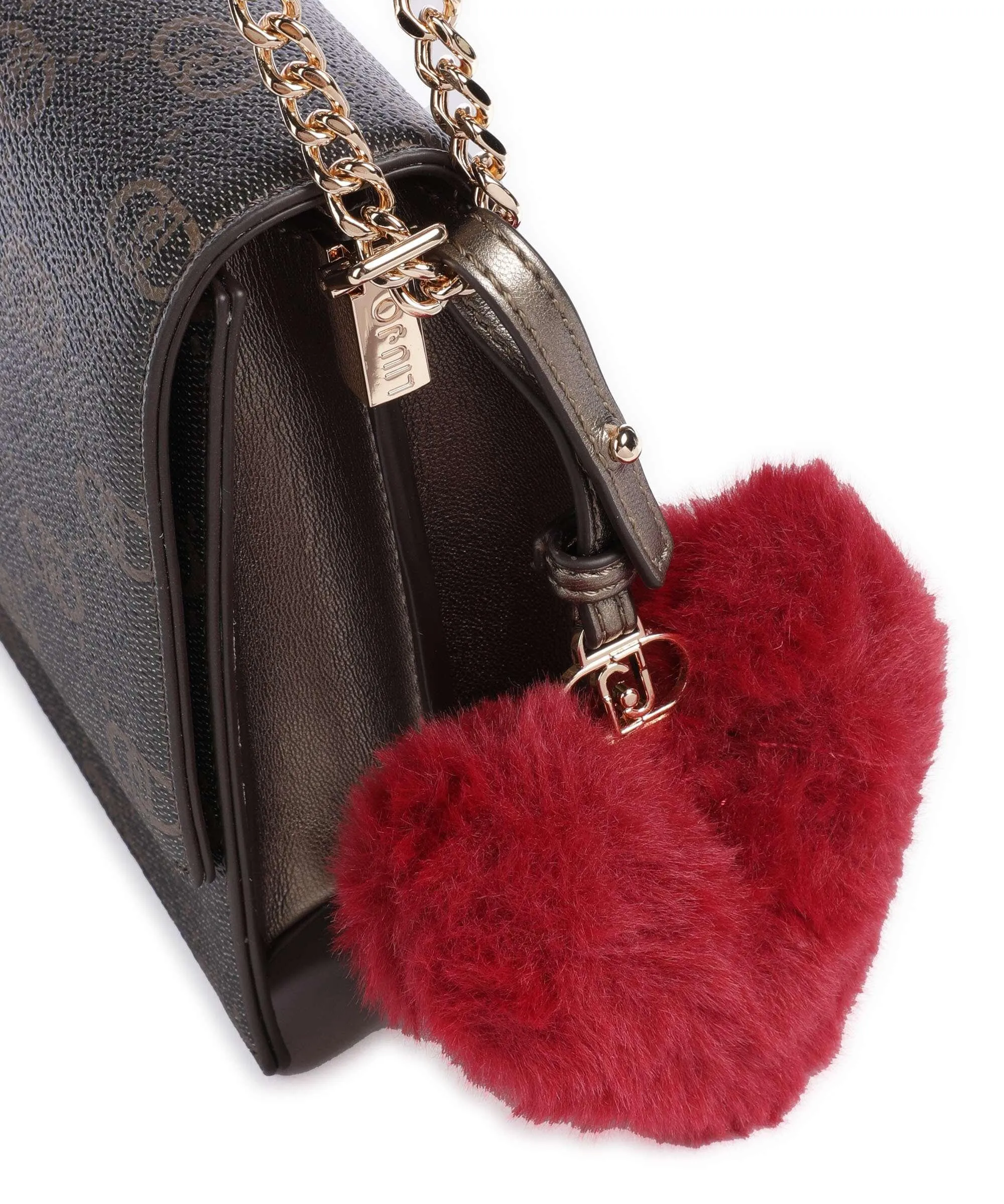  Liu Jo Manhattan Borsa a spalla pelle sintetica marrone scuro  