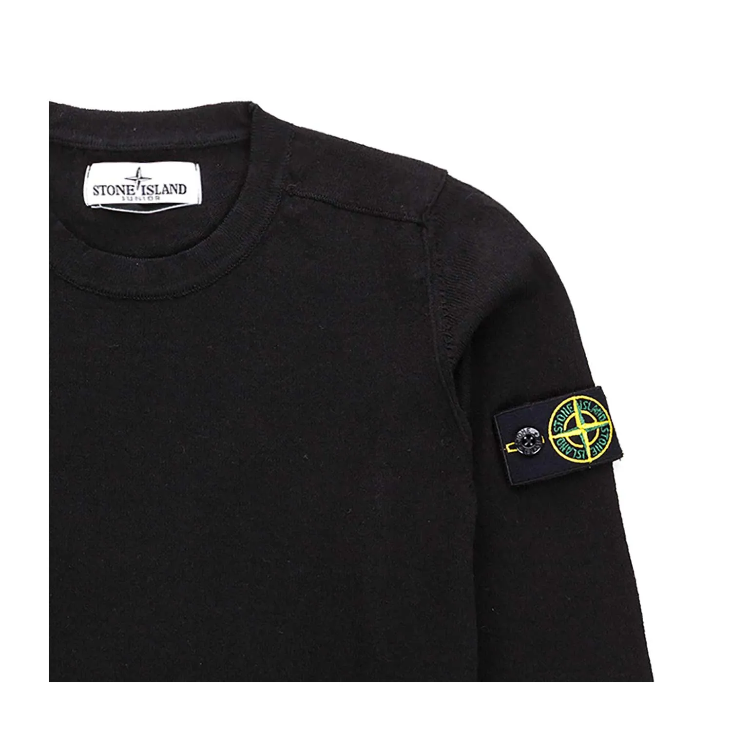 Maglia Nera Cotone Bambino Teen