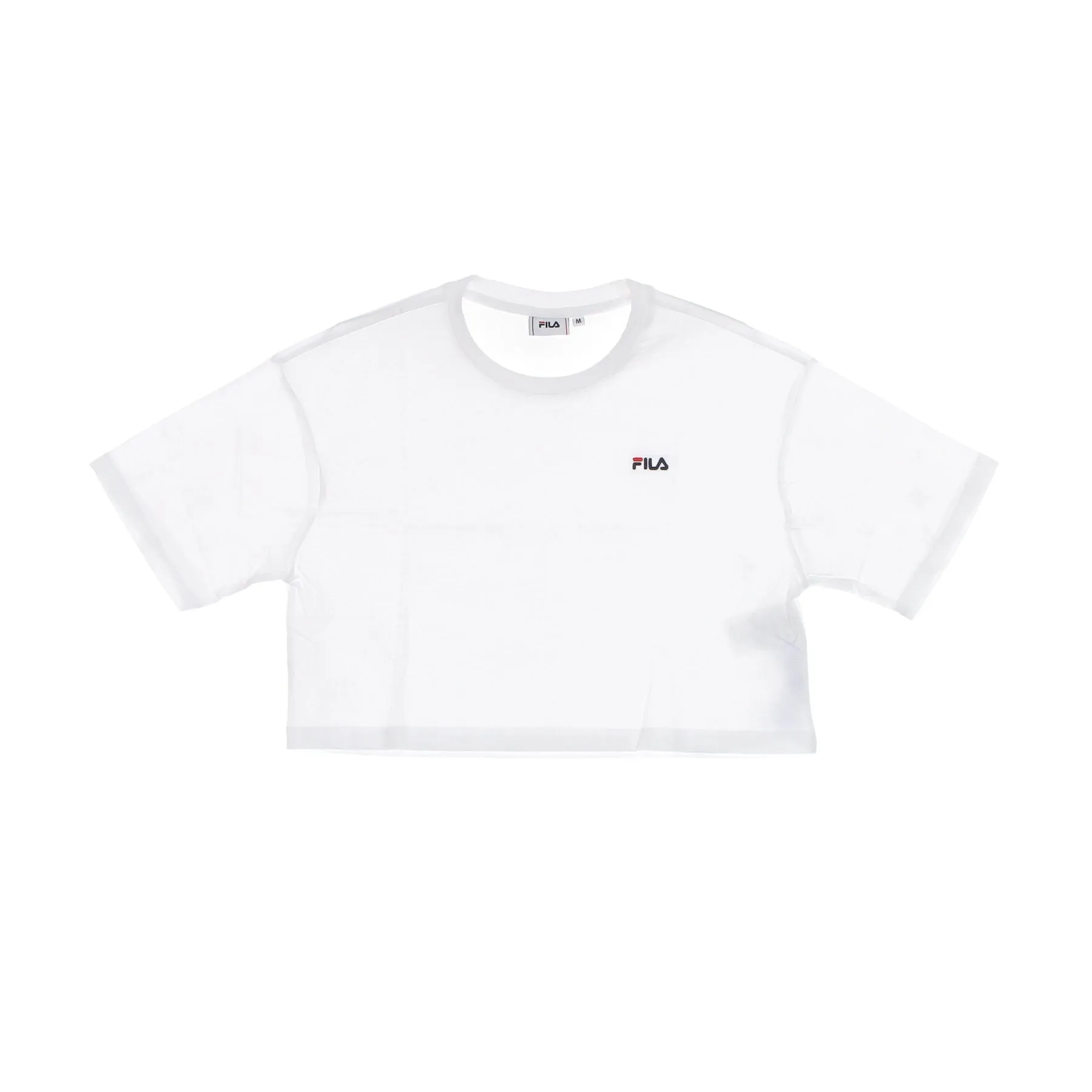 Maglietta Corta Donna Ellasyn Cropped Tee Bright White