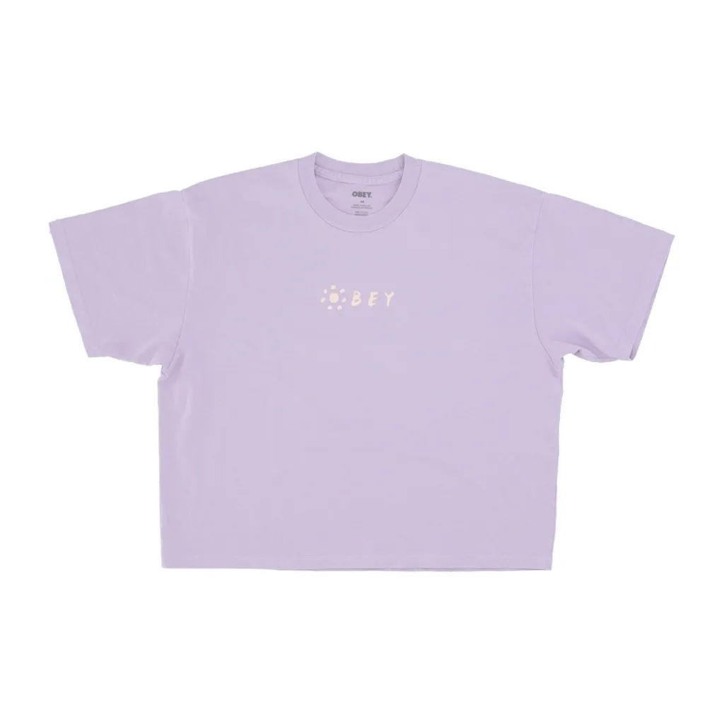 maglietta donna medi flowers raegan crop tee ORCHID PETAL