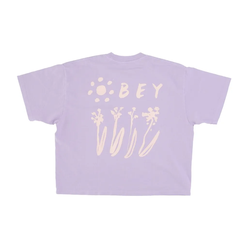 maglietta donna medi flowers raegan crop tee ORCHID PETAL