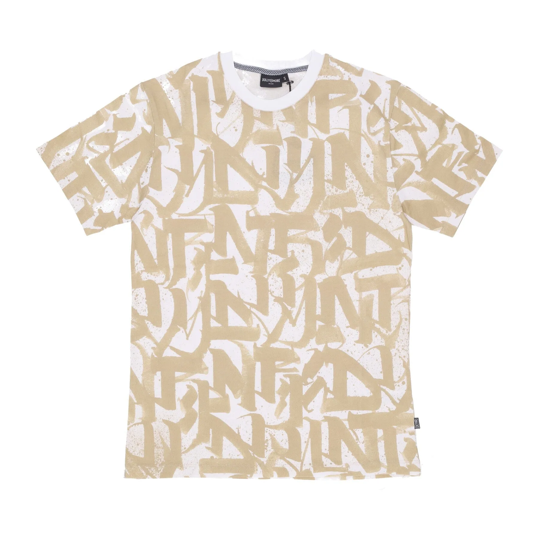 Maglietta Uomo Dlynr Warios Texture Tee White