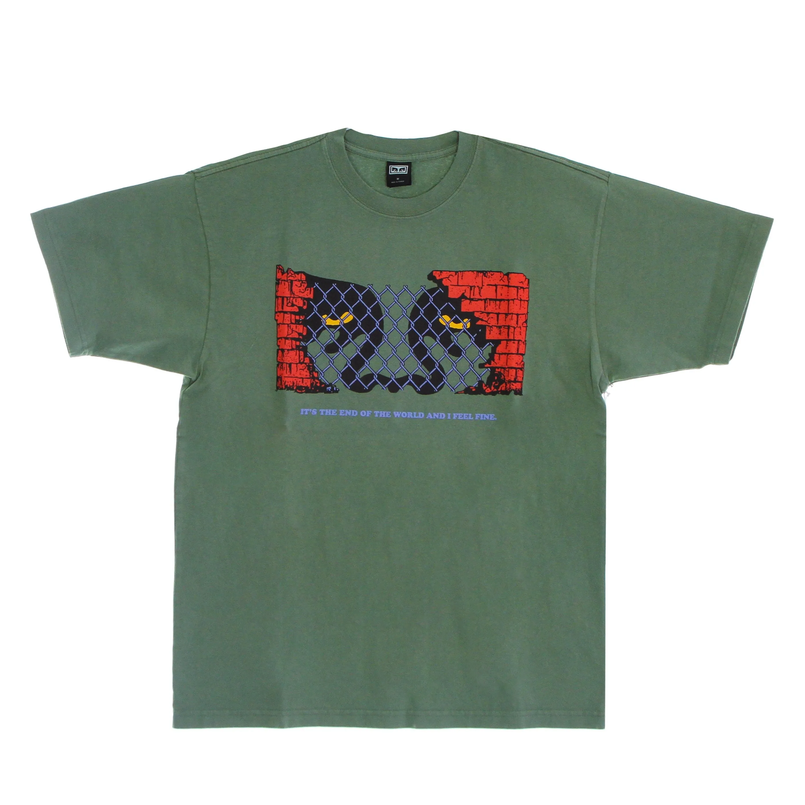 Maglietta Uomo End Of The World Heavyweight Tee Wavelite