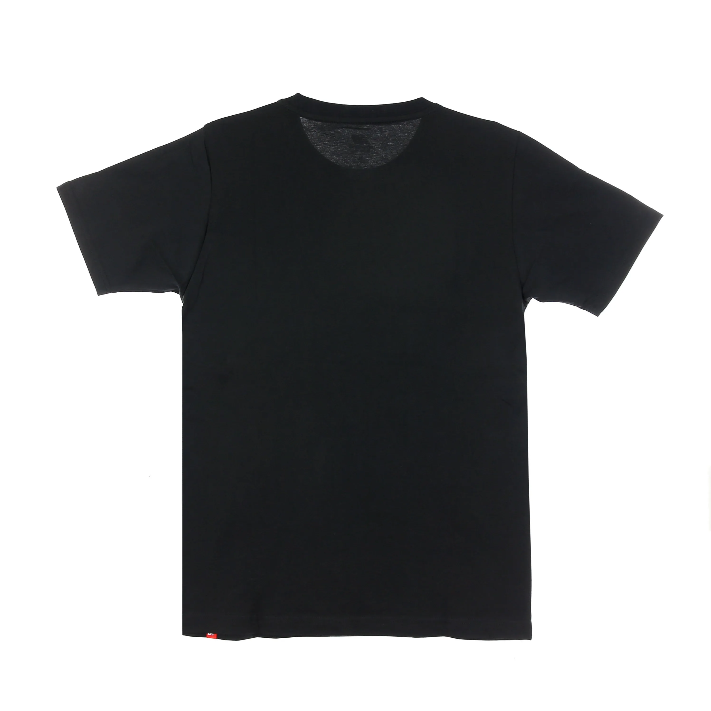 Maglietta Uomo Essentials Stacked Logo Tee Black