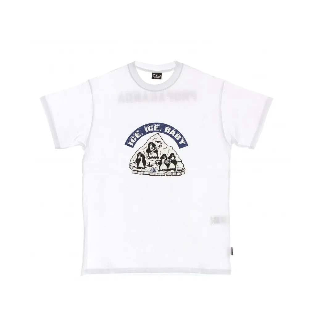 maglietta uomo ice ice baby tee WHITE