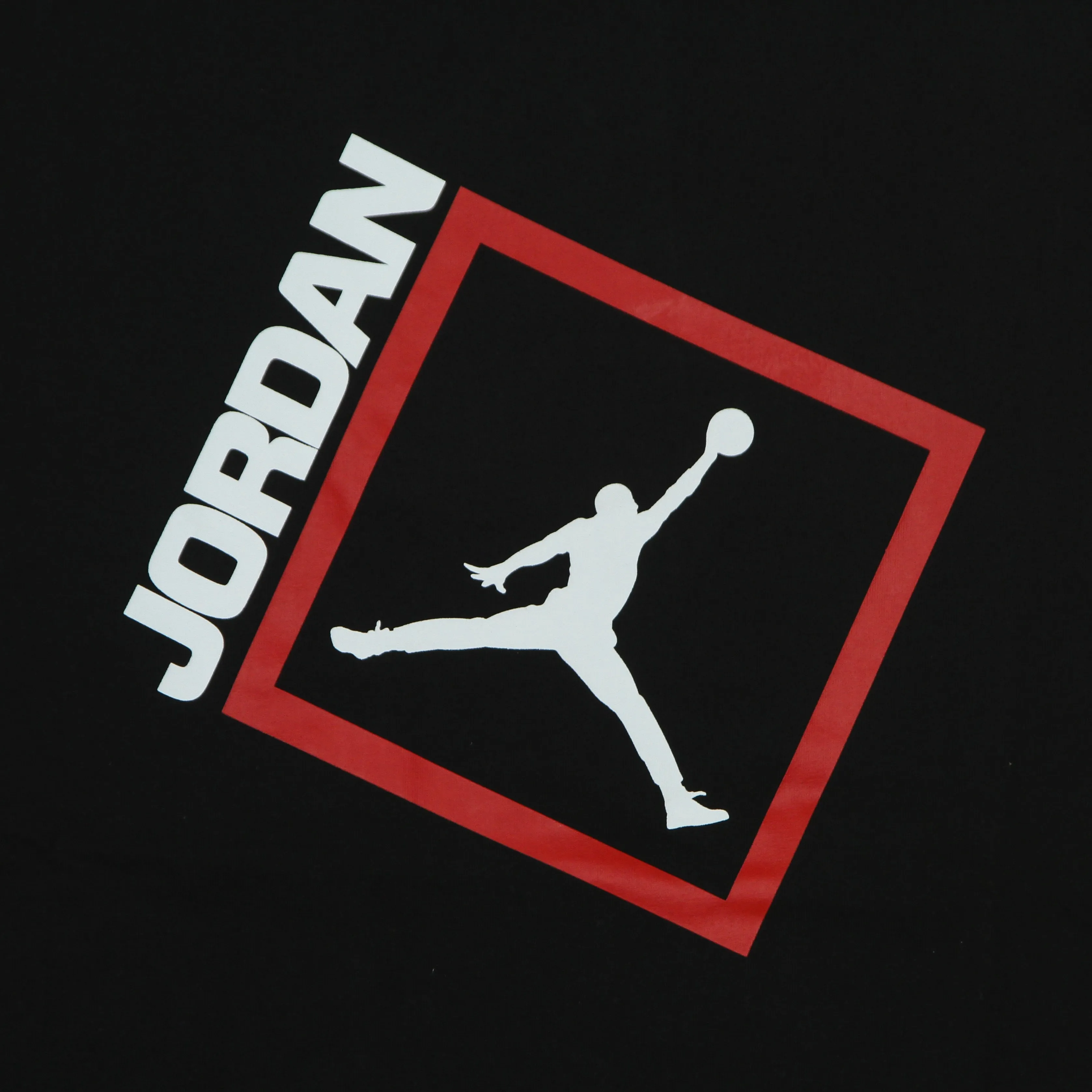Maglietta Uomo Jumpman Box Short-sleeve Tee Crew Black