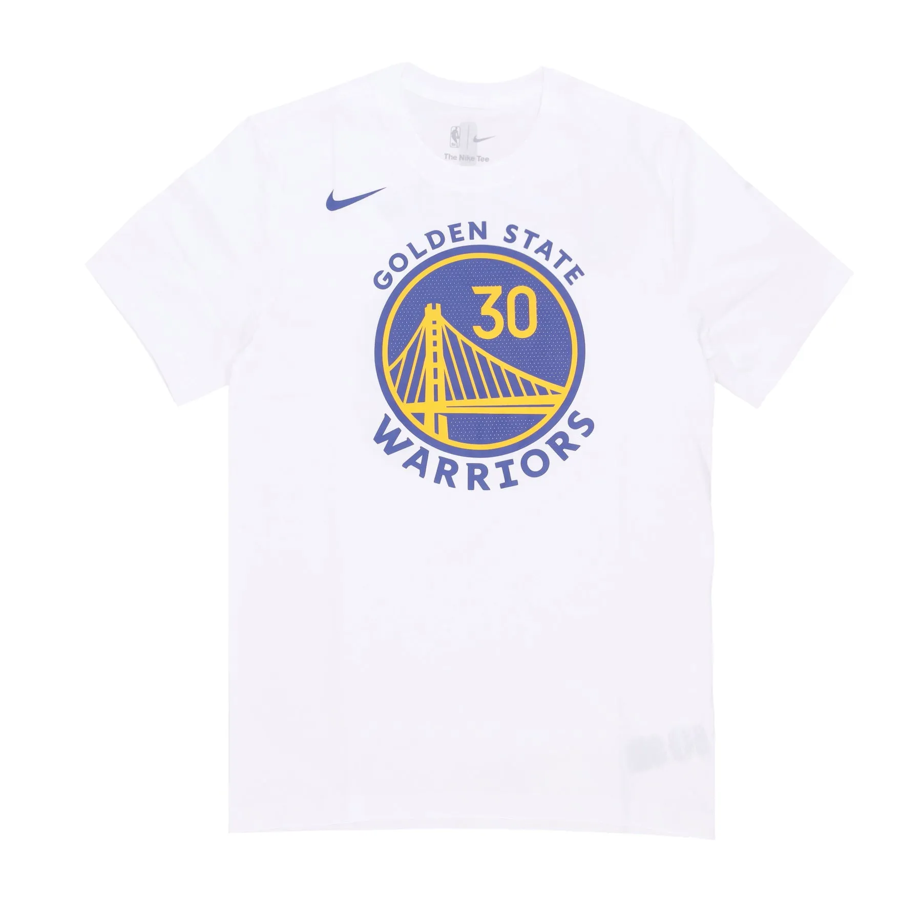 Maglietta Uomo Nba Essential Tee No 30 Stephen Curry Golwar White
