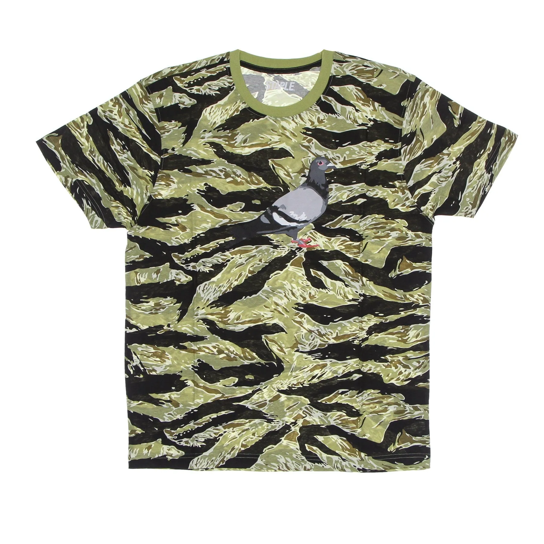 Maglietta Uomo Pigeon Logo Tee Camo