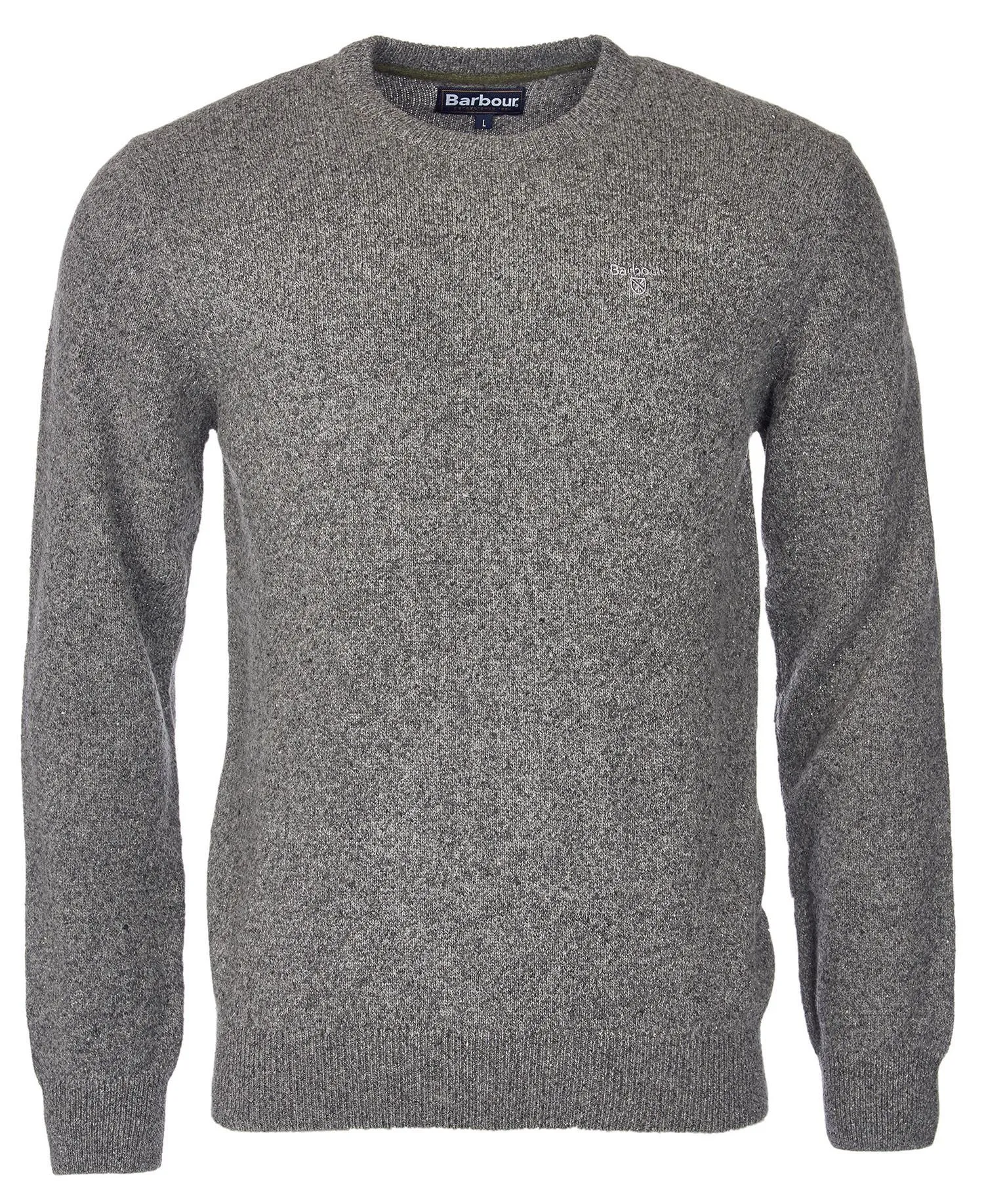 Maglione girocollo Barbour Tisbury Grigio chiaro