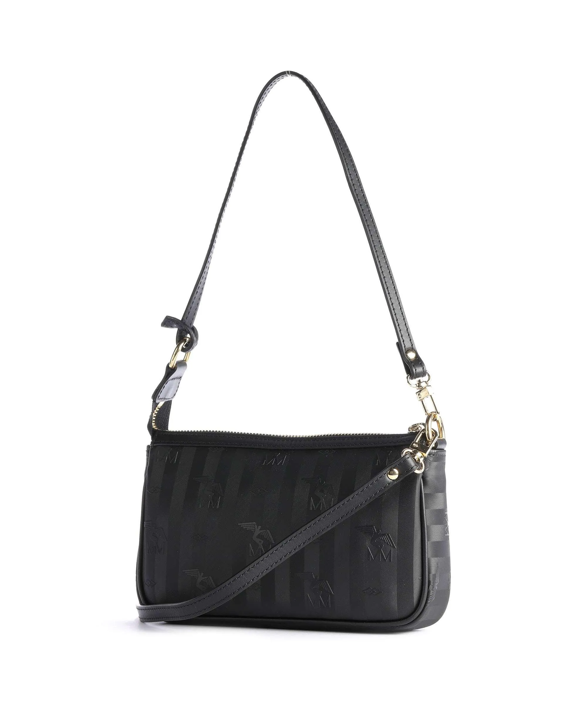  Maison Mollerus Vinerus Missy Borsa a spalla tela nero  
