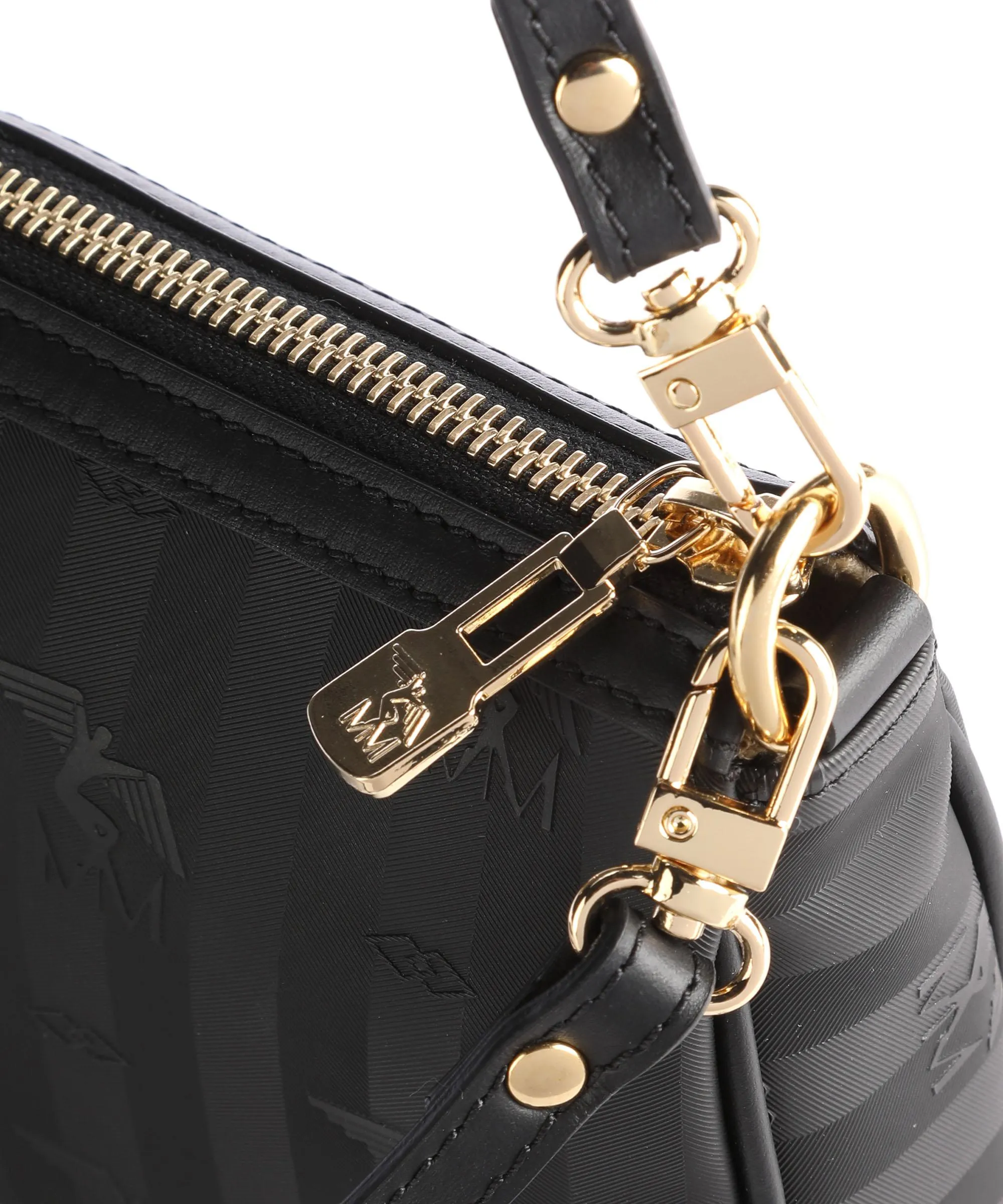  Maison Mollerus Vinerus Missy Borsa a spalla tela nero  