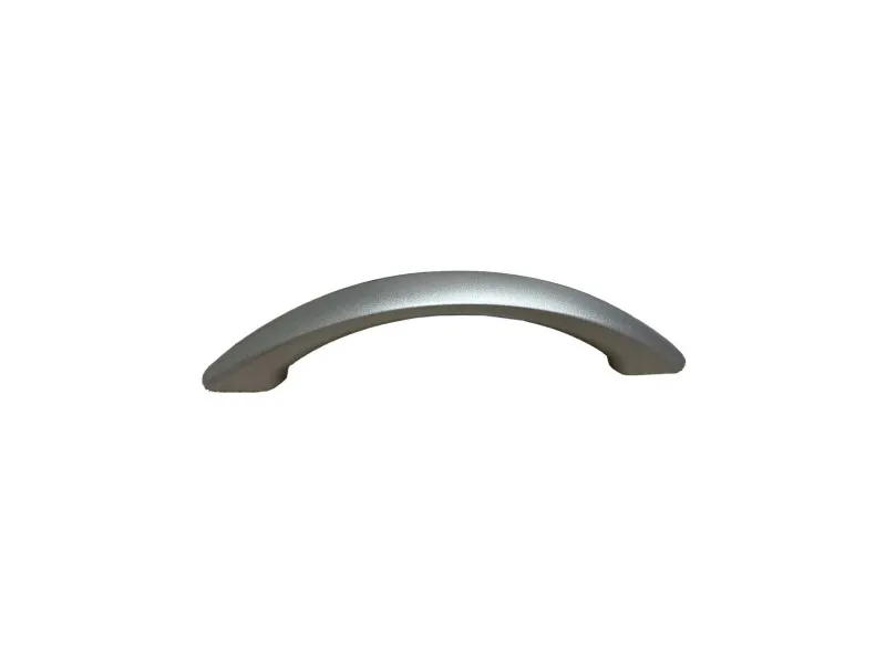 Maniglia in plastica riciclata 96x127x15 mm cromato opaco