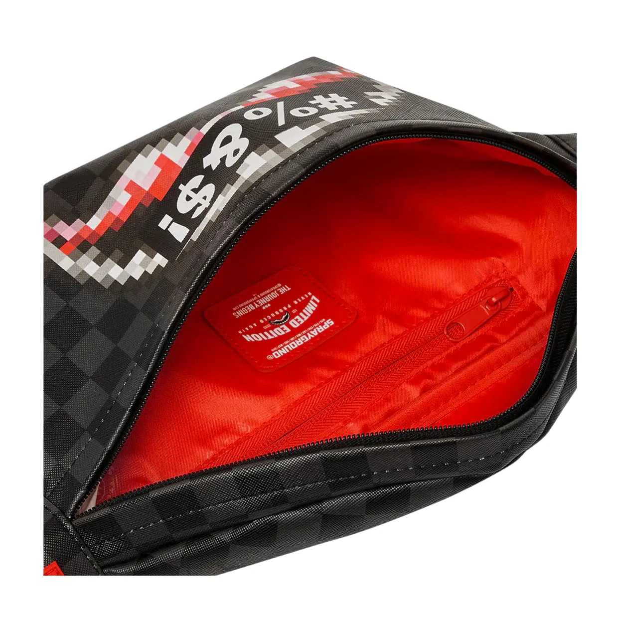 Marsupio Sprayground 'What The Beep' Shark Savvy Nero