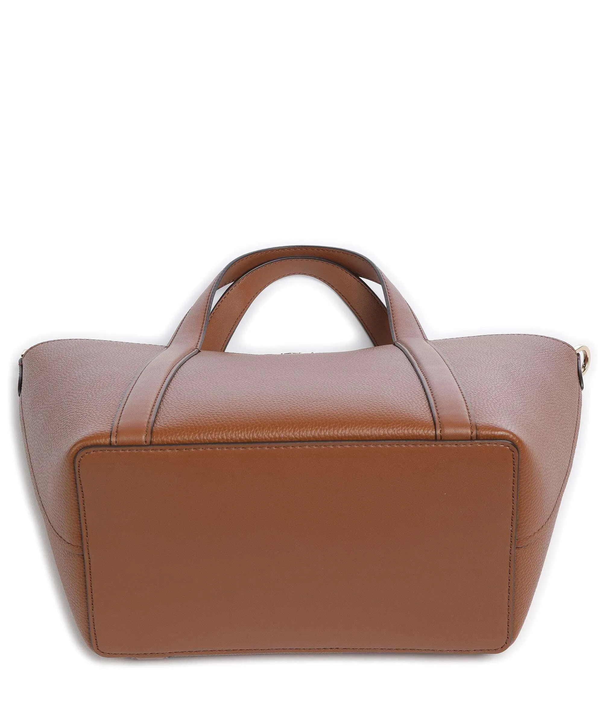  Michael Kors Hadleigh Borsa a mano pelle di vacchetta grana marrone  