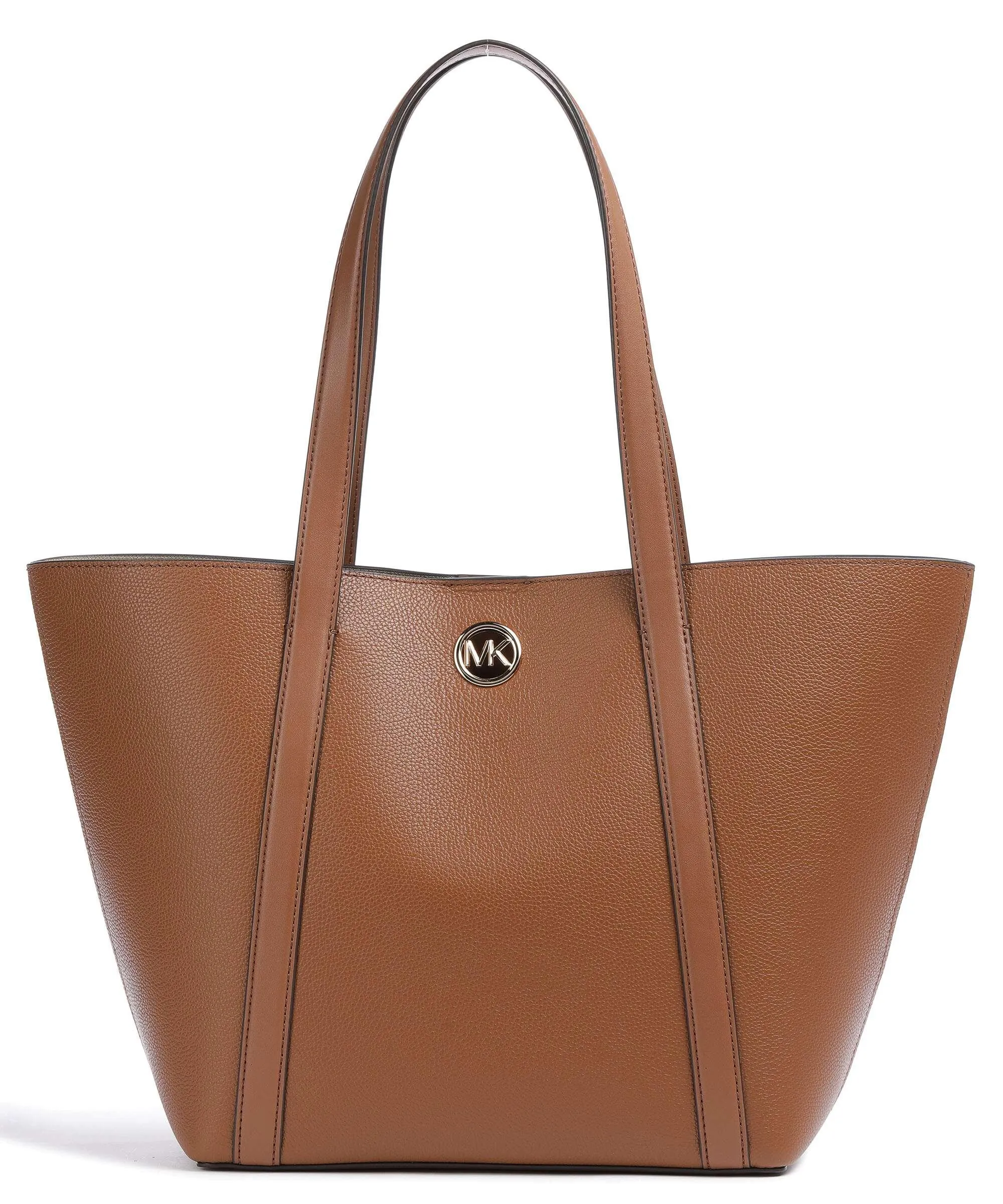  Michael Kors Hadleigh Borsa shopper pelle di vacchetta grana marrone  