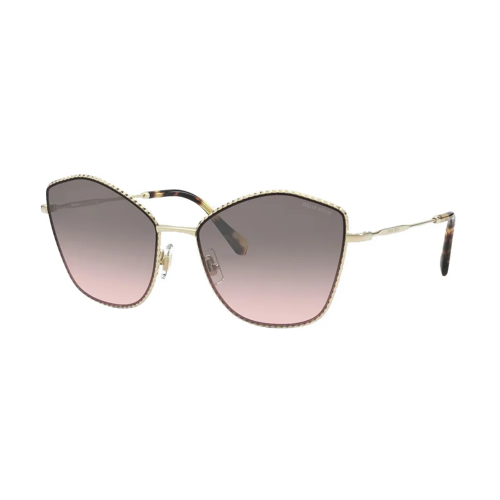 Miu Miu - Occhiali Miu Miu La Mondaine - Cat-Eye - Grigio Sfumato Alabastro - Occhiali da Sole - Miu Miu Eyewear