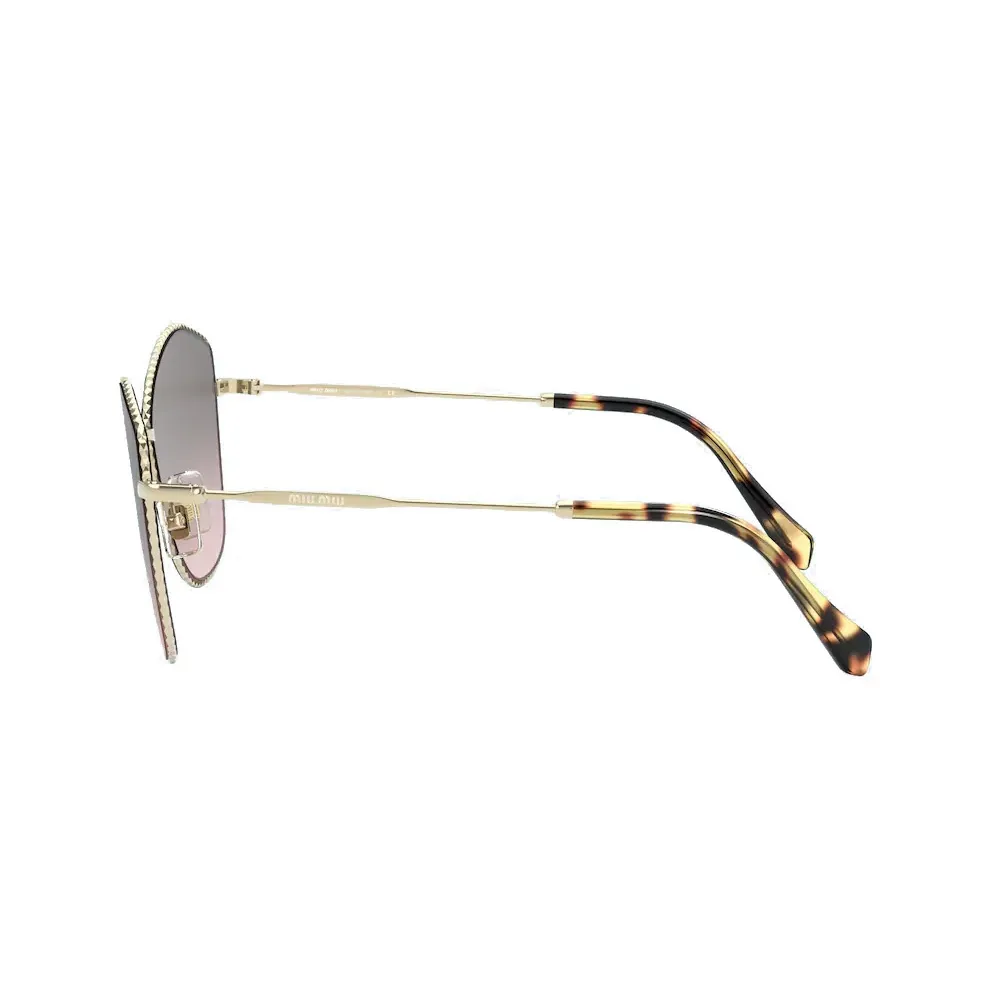 Miu Miu - Occhiali Miu Miu La Mondaine - Cat-Eye - Grigio Sfumato Alabastro - Occhiali da Sole - Miu Miu Eyewear