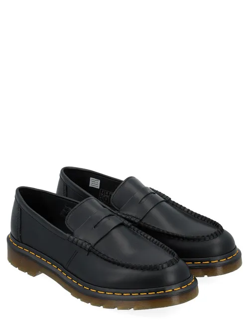 Mocassino Dr. Martens Penton in pelle nera