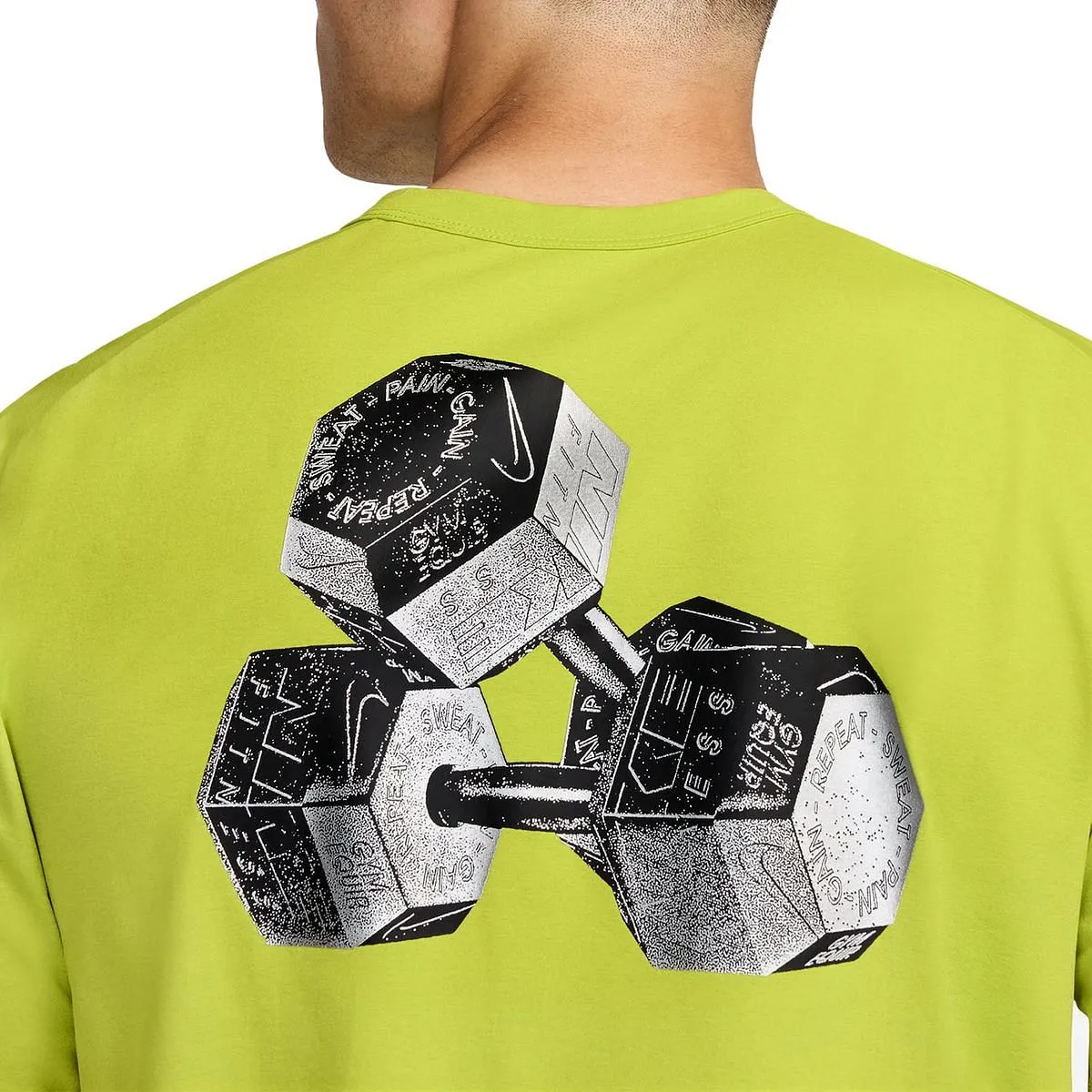      NIKE T-SHIRT DRI-FIT HYVERSE TOP GFX  