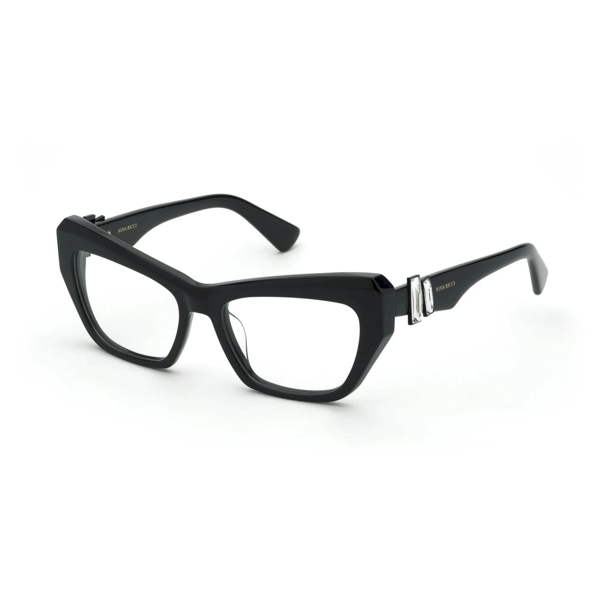   Nina Ricci VNR413S - 700S Nero Lucido | Occhiale Da Vista Donna 
