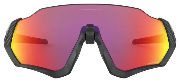 Occhiali OAKLEY Flight Jacket Neri Mat/Nero/Prizm Road