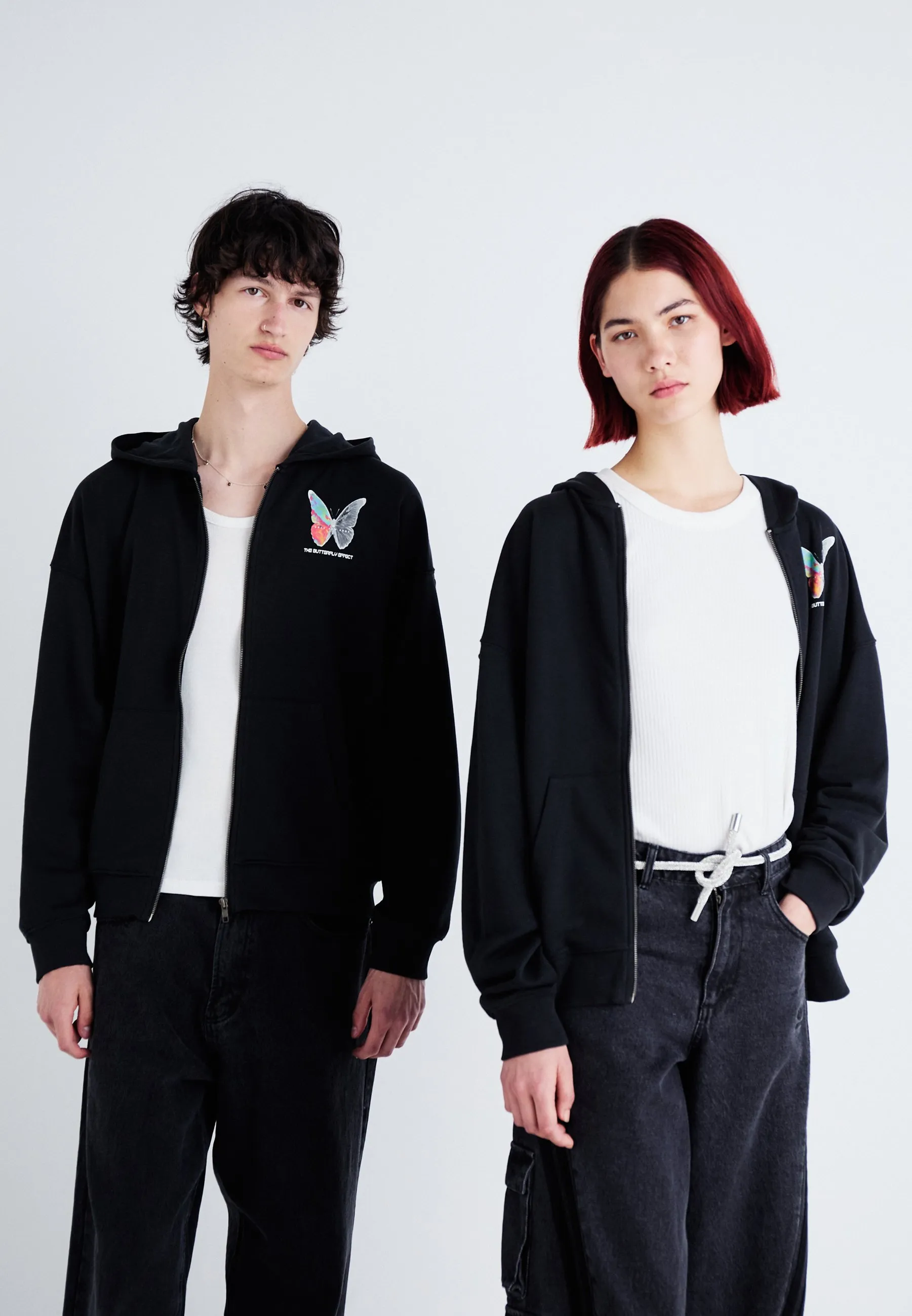 ONSLEO EFFECT ZIP UNISEX - Felpa con zip