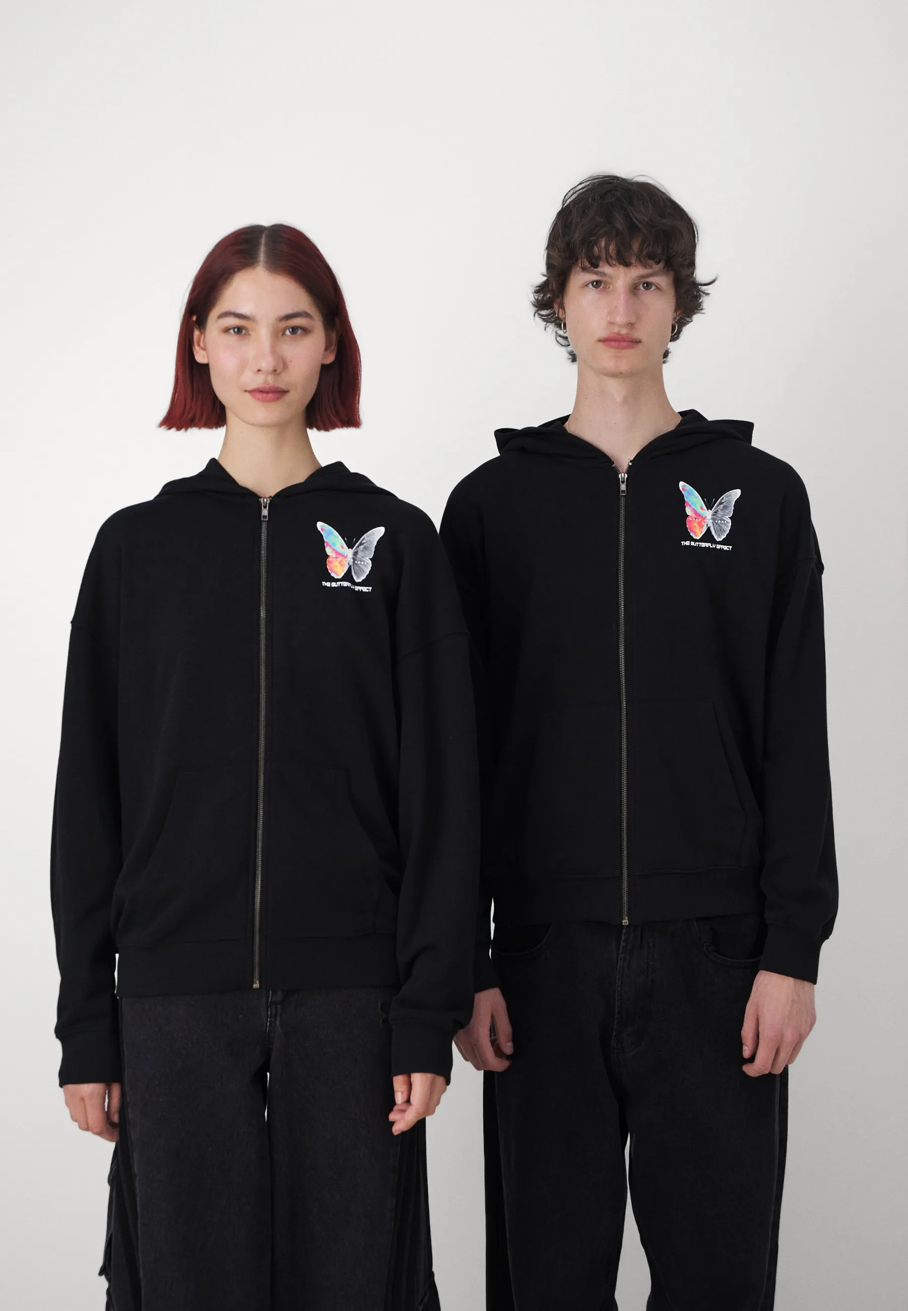 ONSLEO EFFECT ZIP UNISEX - Felpa con zip