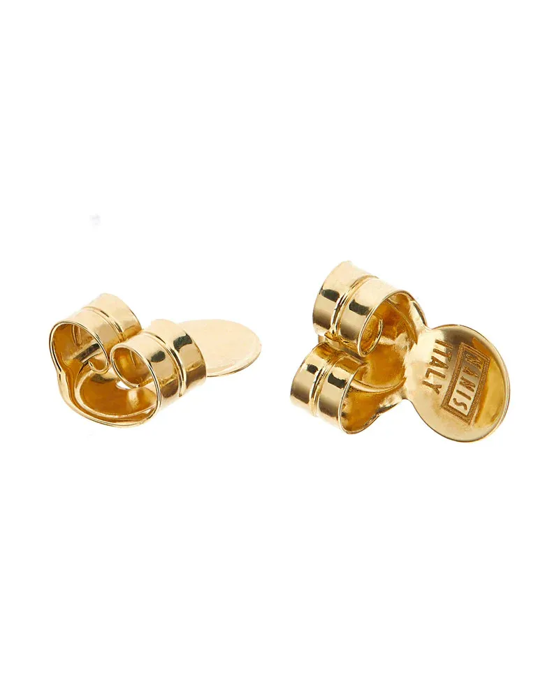 Orecchini NANIS “DANCING ÉLITE” incisi a mano in oro e diamanti Ref. OS3-589