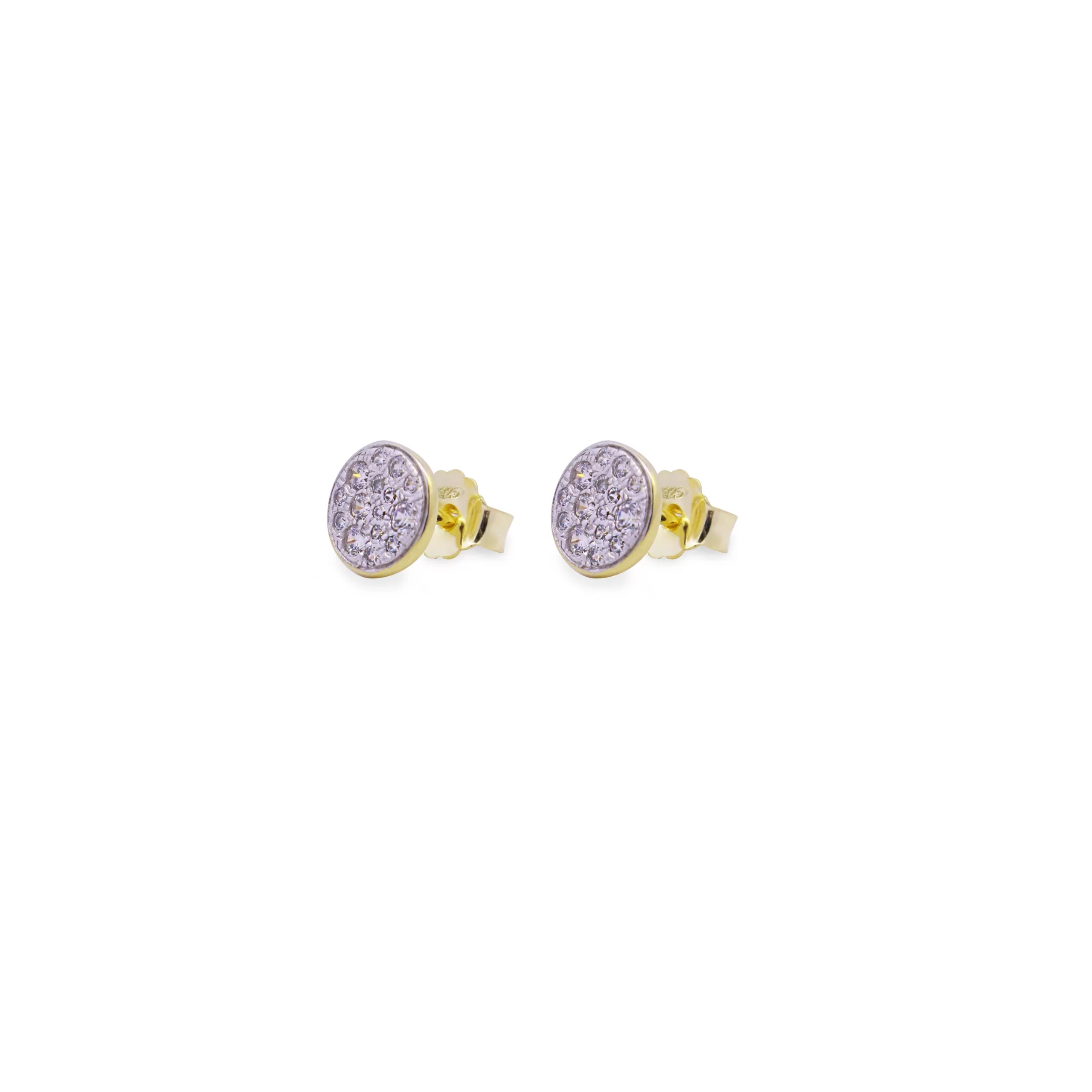Orecchini Rue des Mille LOBO CERCHIO PAVÈ SMALL – STARDUST TEN ORZ-018 M1 CER