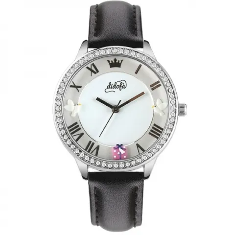 Orologio Didofà modello Sweet nero con elementi 3D