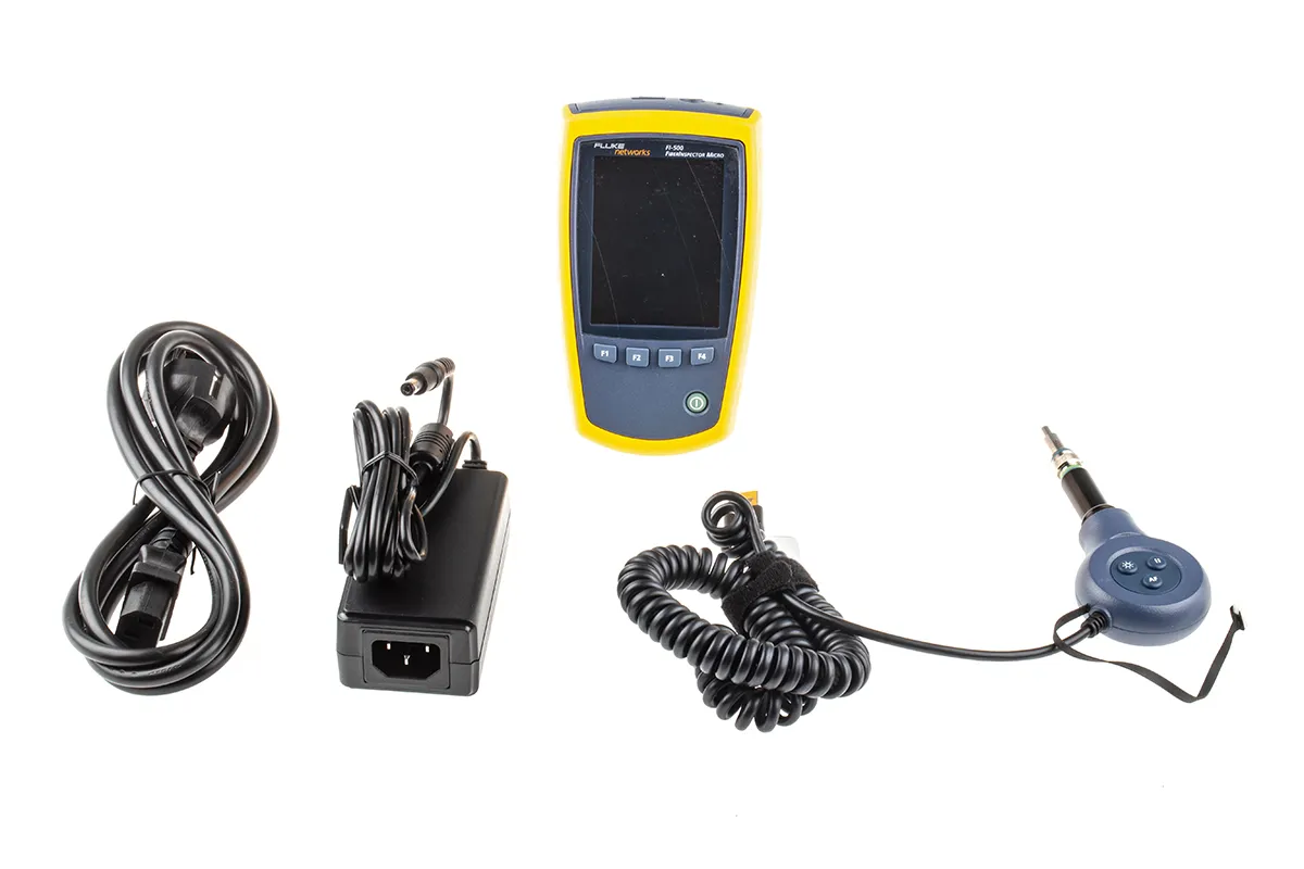 Oscilloscopio per ispezione in fibra Fluke Networks FI-500, cavo Monomodale e multimodale