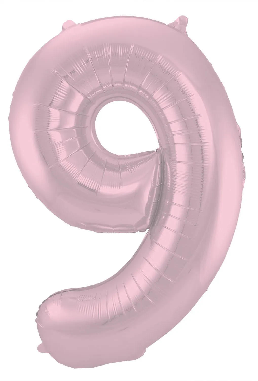 Palloncino foil numero 9 opaco rosa 86cm