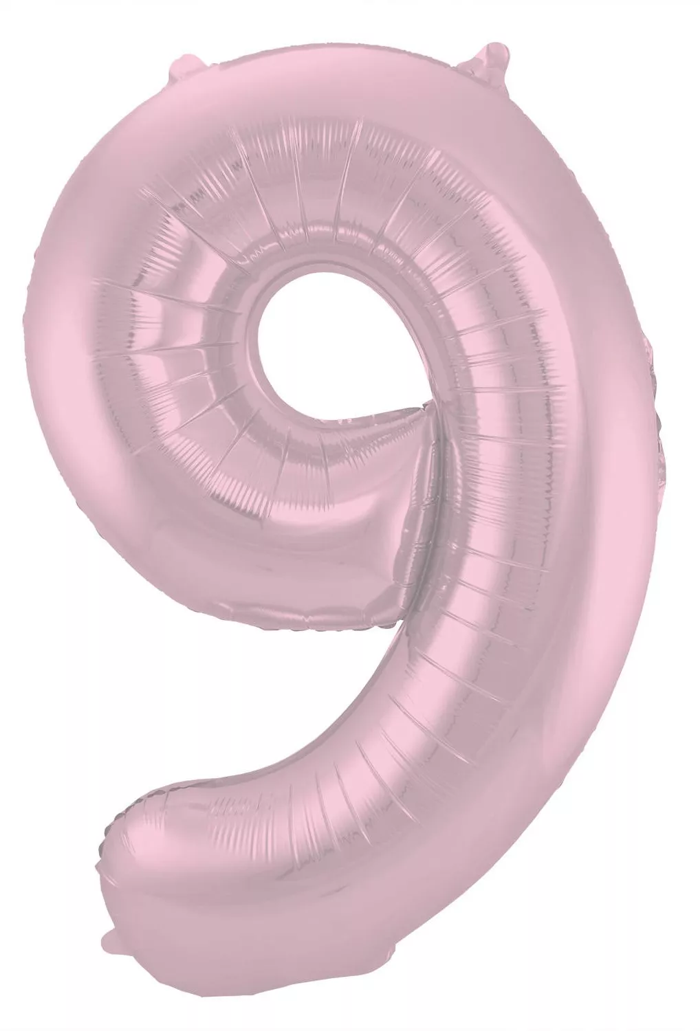 Palloncino foil numero 9 opaco rosa 86cm
