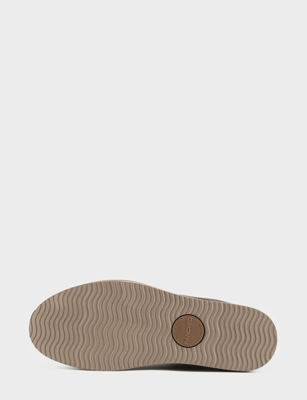 Panchic     Polacchino P01 In Suede Foderato Microfibra Marrone Curry Cognac