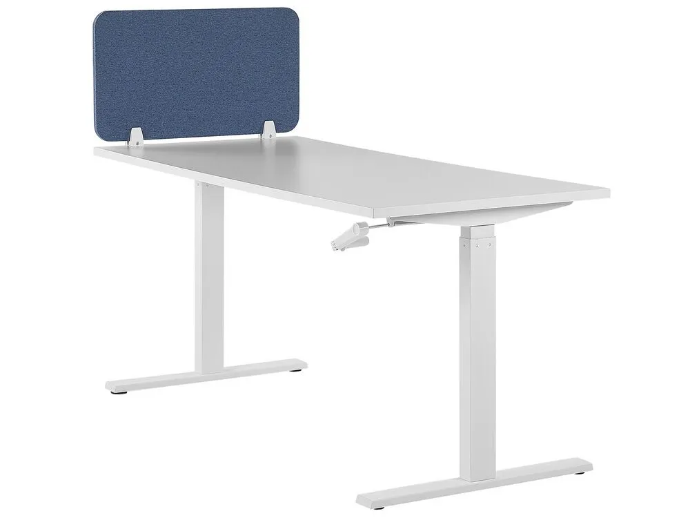 Pannello divisorio per scrivania blu 80 x 40 cm WALLY