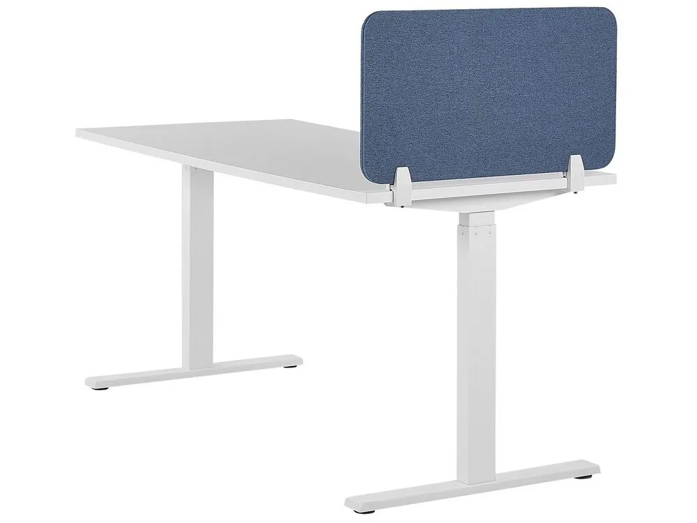 Pannello divisorio per scrivania blu 80 x 40 cm WALLY