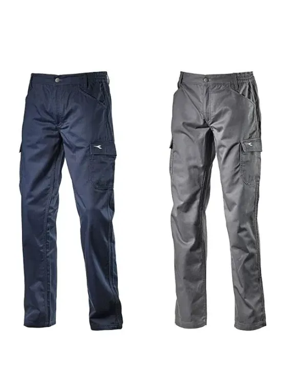 Pantalone da Lavoro Diadora Level Multitasche Doppia Cucitura 702.173550