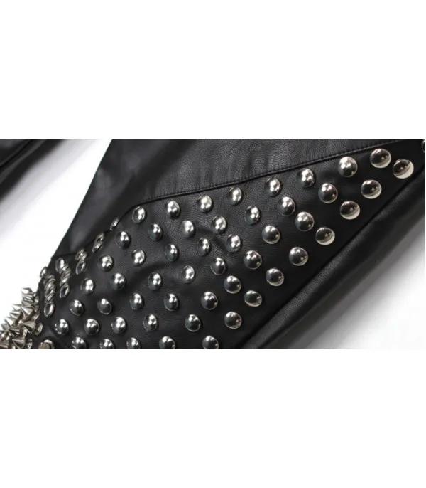 Pantalone pelle superborchiato