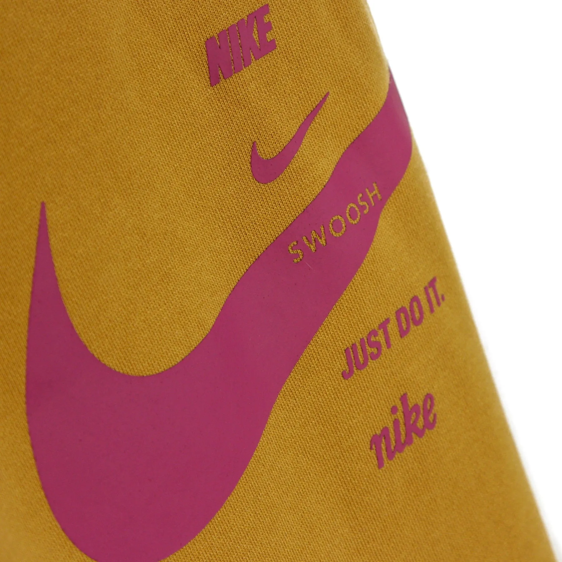 Pantalone Tuta Felpato Donna Sportswear Swoosh Flax/cactus Flower
