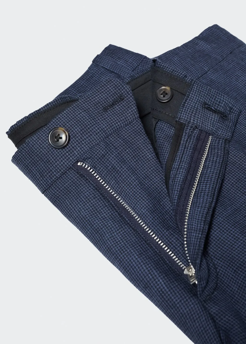 Pantaloni 100% lino slim fit