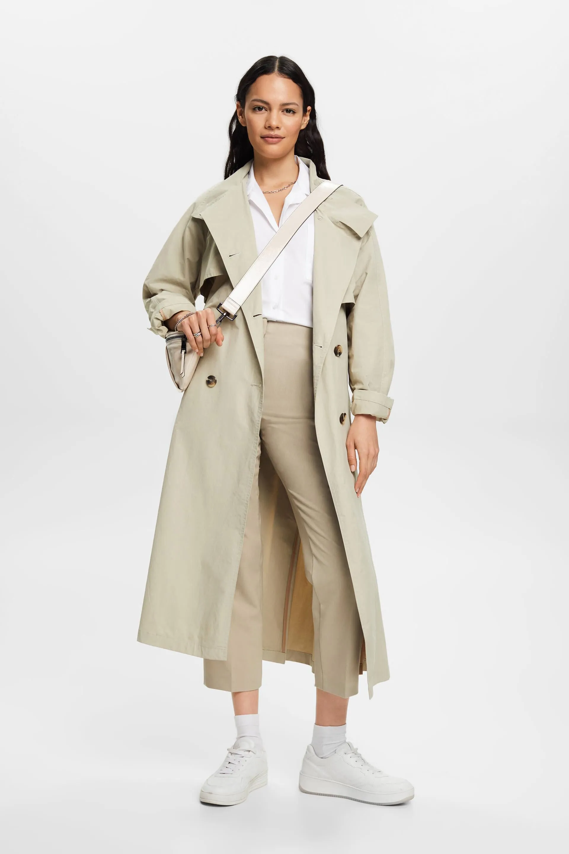 Pantaloni business cropped