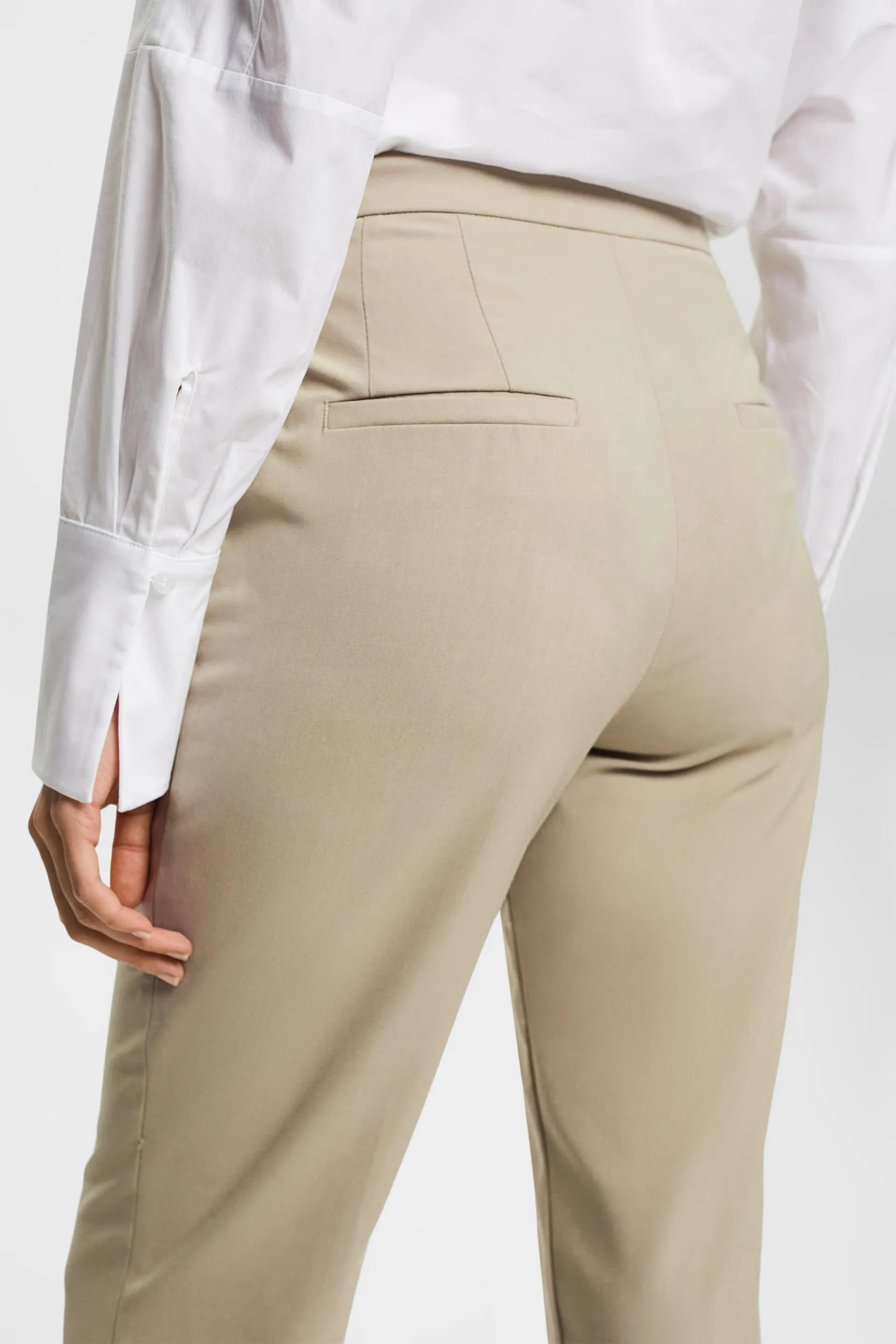Pantaloni business cropped