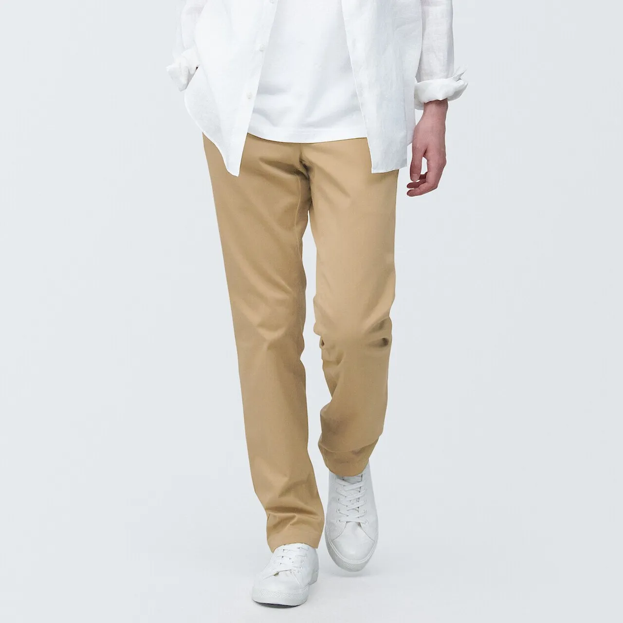 Pantaloni chino a gamba slim elasticizzati ‐ Lunghezza gamba lunga 18984