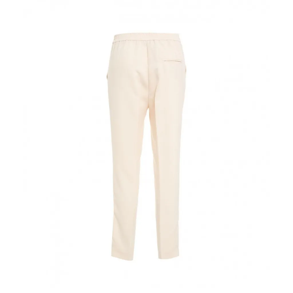 Pantaloni chino crema