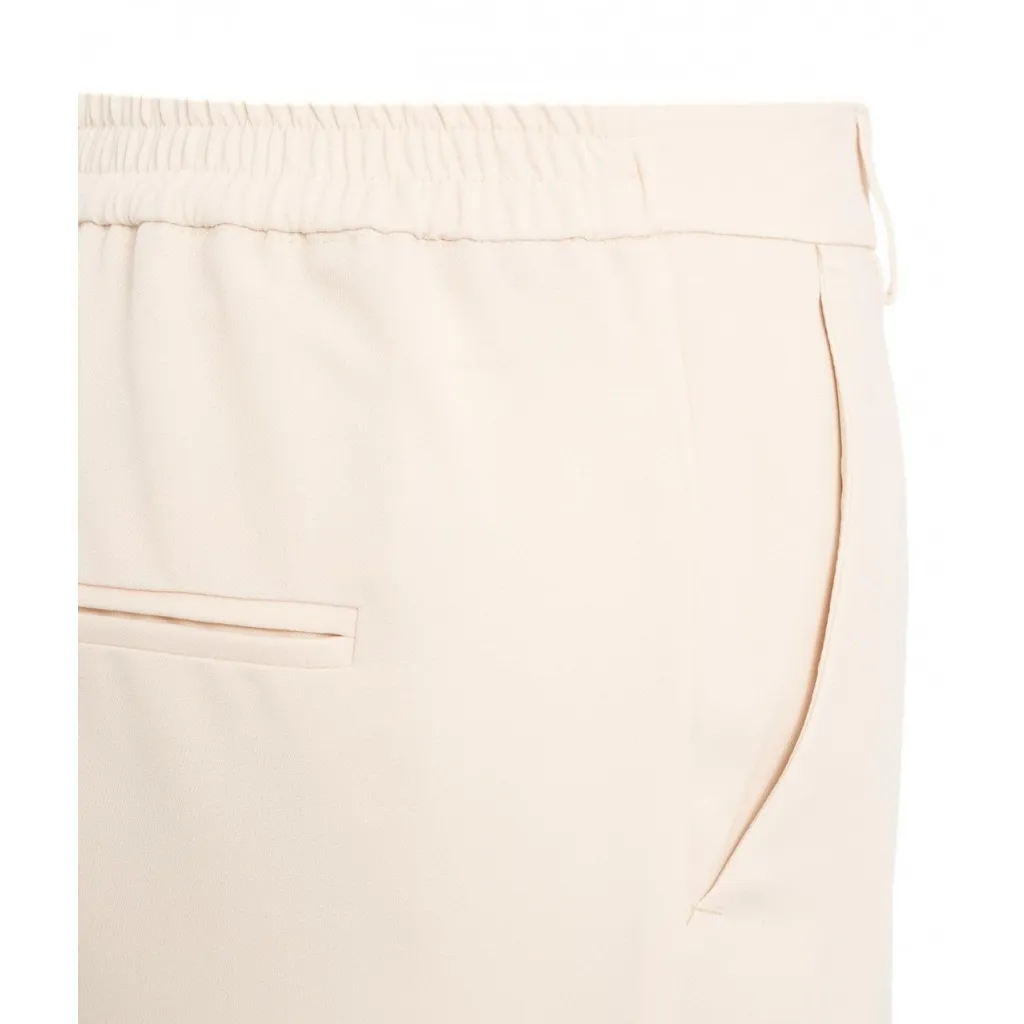 Pantaloni chino crema