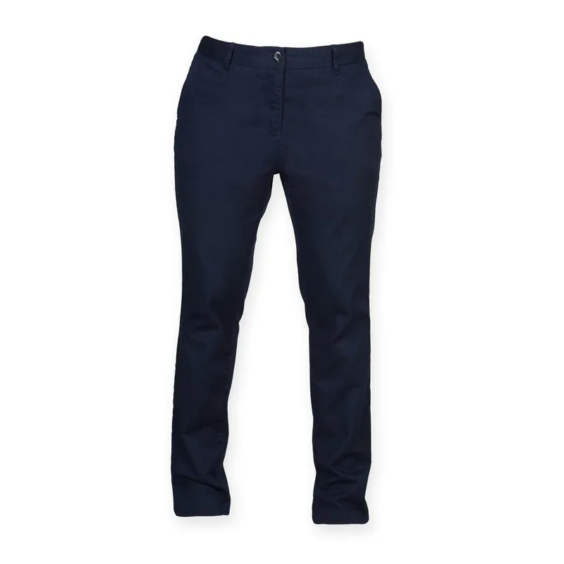 Pantaloni chino elasticizzati Donna