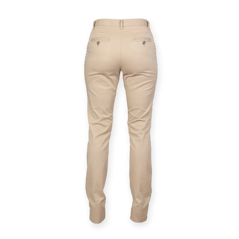 Pantaloni chino elasticizzati Donna