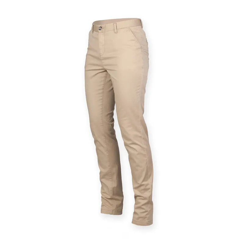 Pantaloni chino elasticizzati Donna