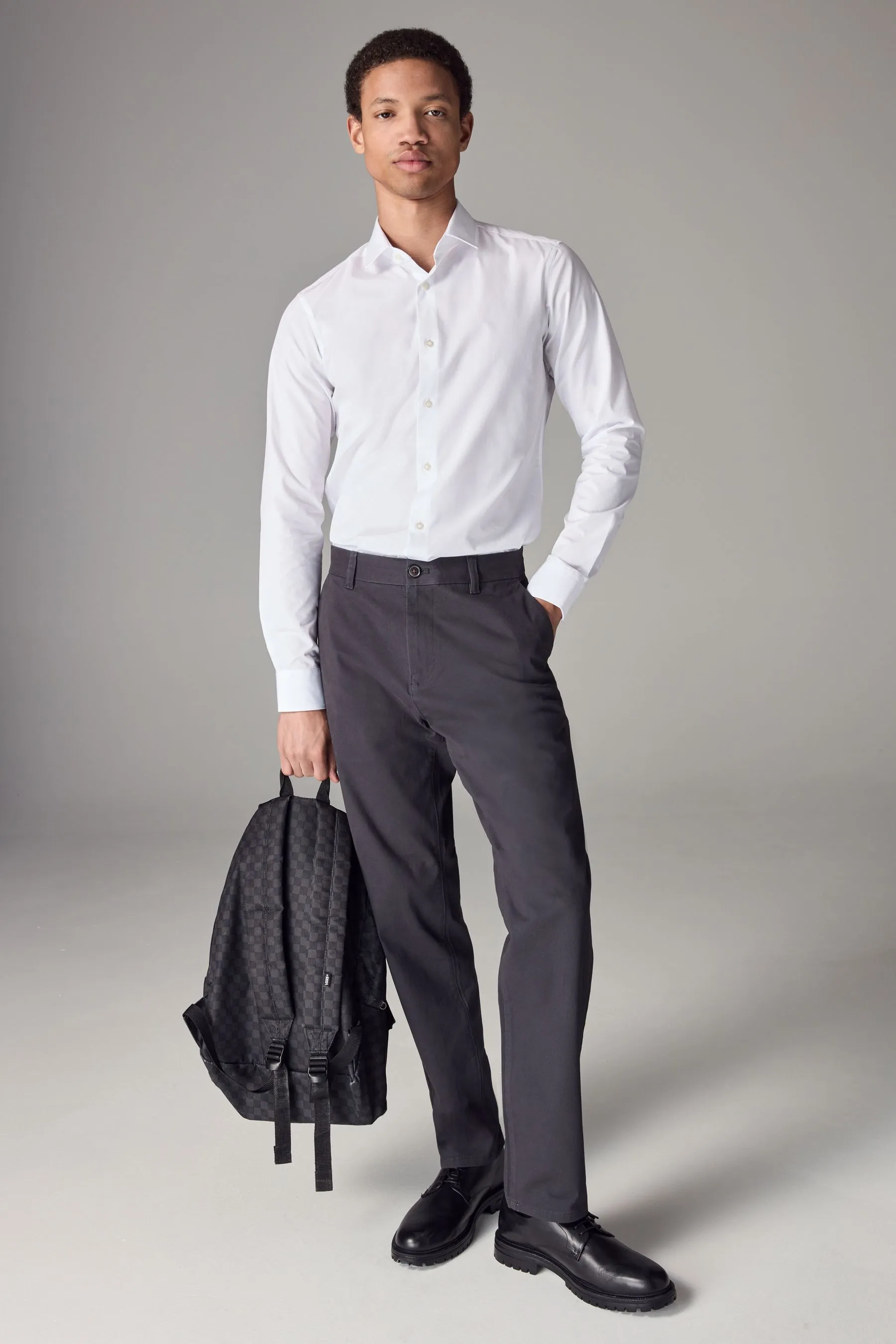Pantaloni chino elasticizzati